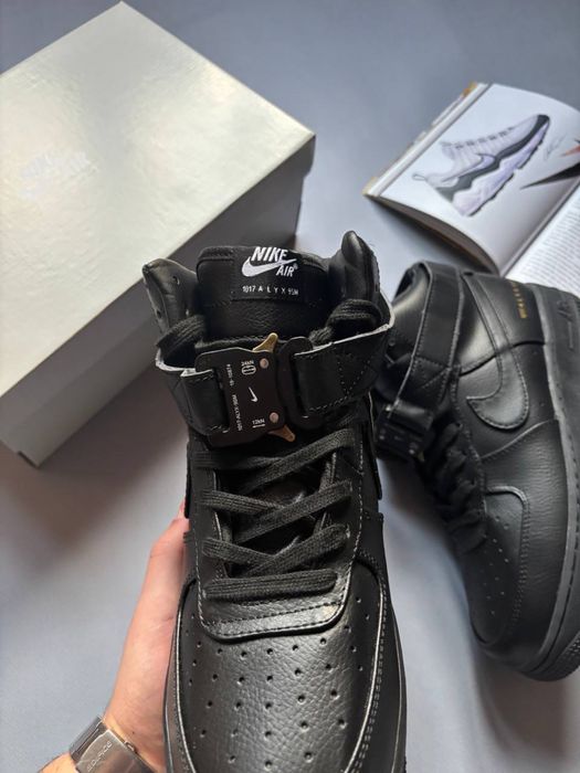 БЕЗКОШТОВНА ДОСТАВКА‼️Nike Air Force High x ALYX Black (Чорні),айликс