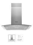 Okap kominowy hotpoint phgc7.4flmx 70cm - stal nierdzewna