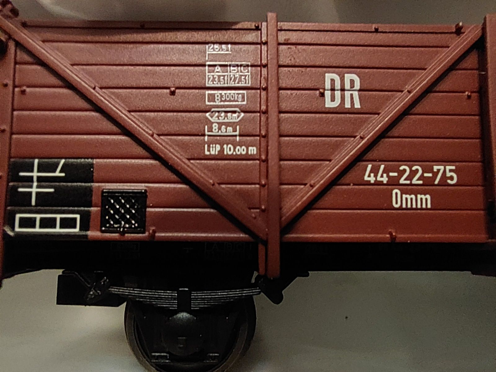 Wagon węglarka DR Omm H0 Exact-train