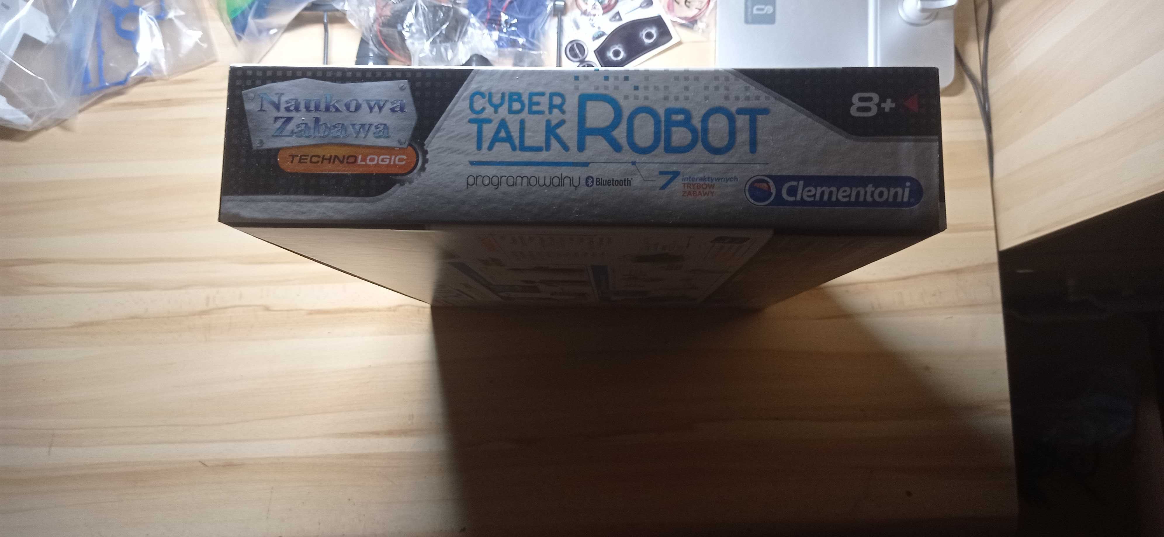 Zestaw naukowy CLEMENTONI Mówiący Cyber Robot 50122 NOWY