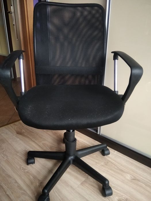 Krzesło biurowe czarne DALMOSE Jysk