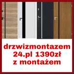Drzwi z montażem do mieszkań do bloku Dzierżoniów 1390zł