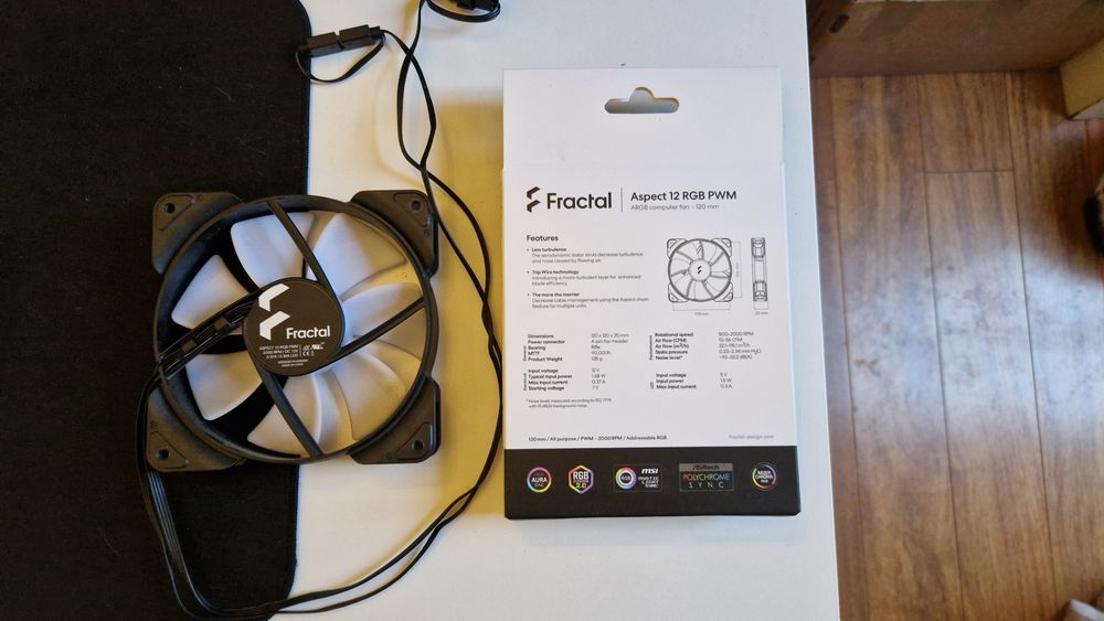 Fan Fractal Aspect 12 RGB PWM como nova64286066794498121