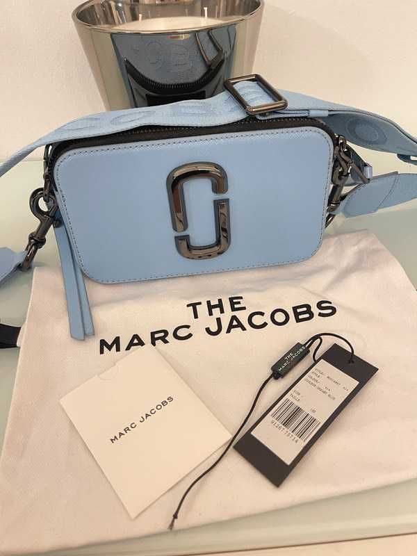 Marc Jacobs Snapshot oryginalna  torebka baby blue