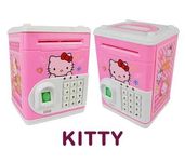 Сейф з відбитком пальця для монет і паперових грошей hello kitty