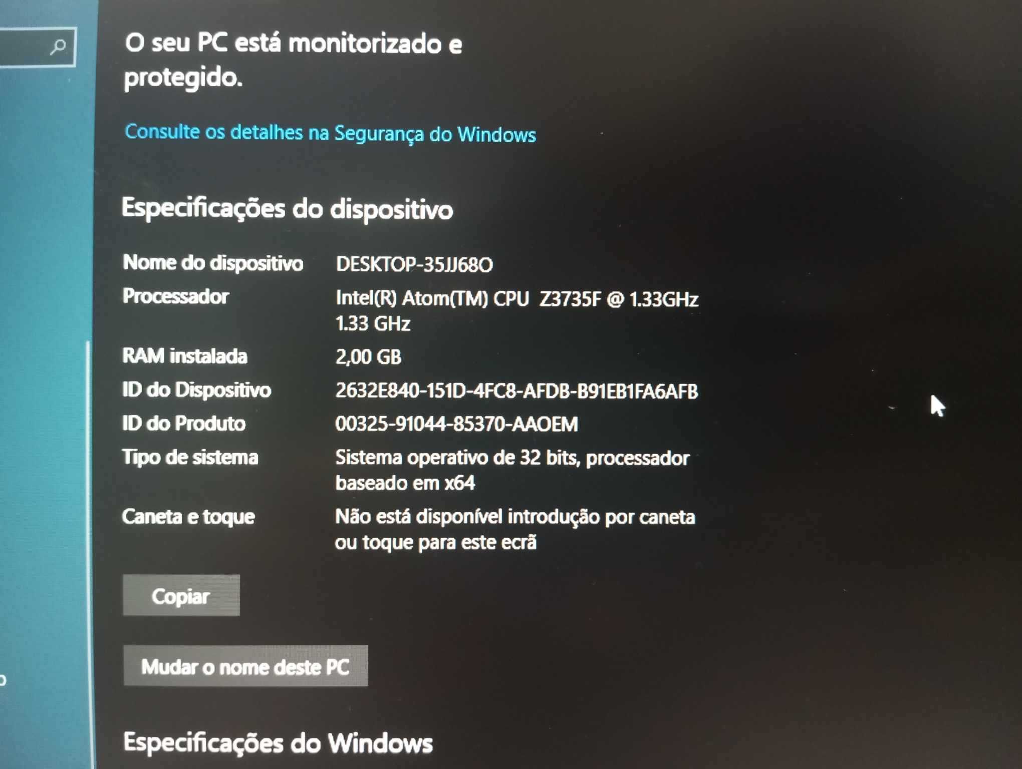 Lenovo Ideapad 100S-11IBY (Branco)