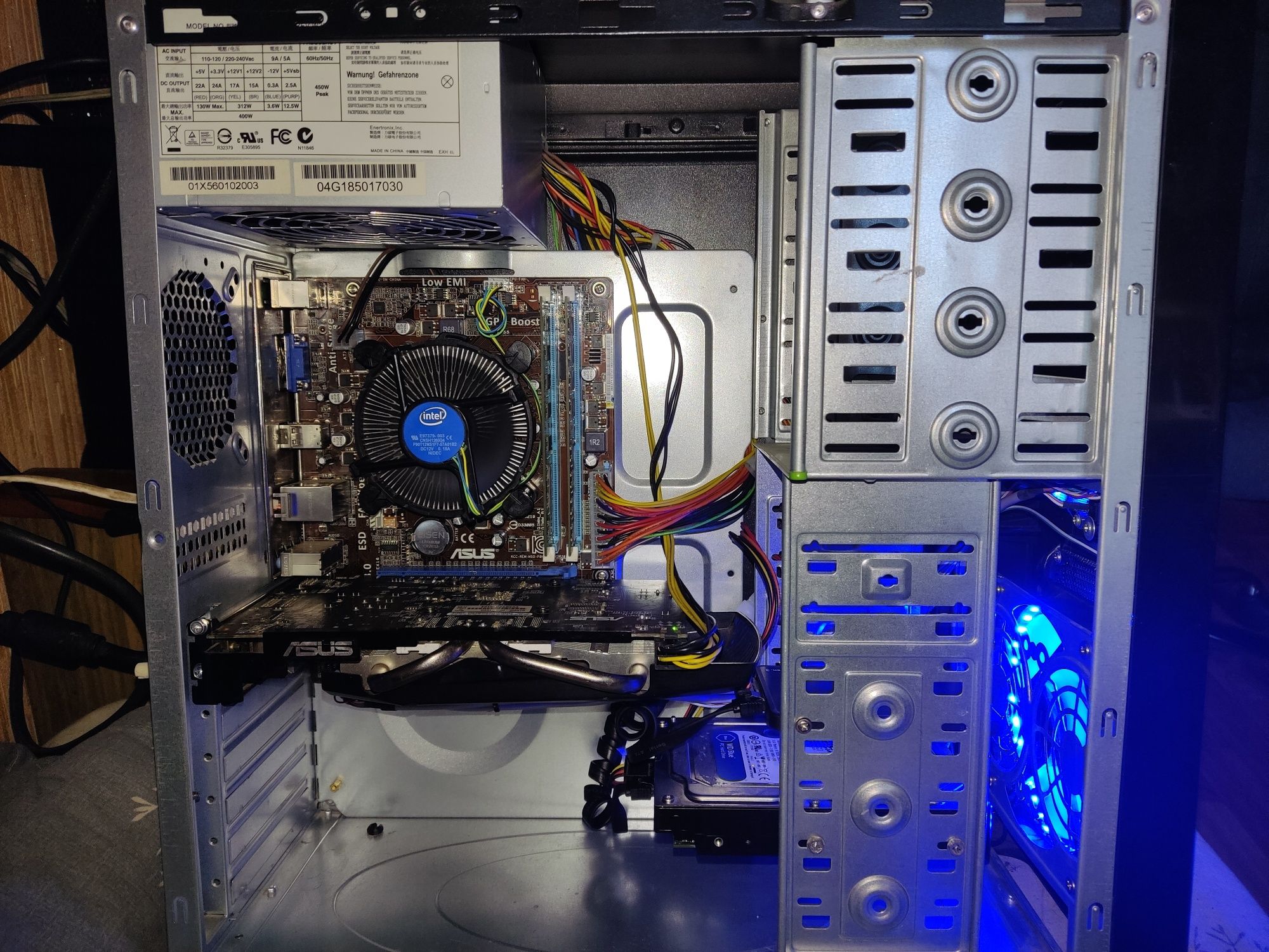 Компьютер Intel i5-2400(4x3.40GHz),DDR3 8Gb ,Nvidia GTX 650 ,SDD 120Gb