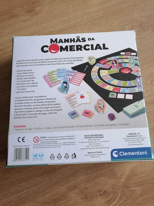 Jogo Manhãs da Comercial
