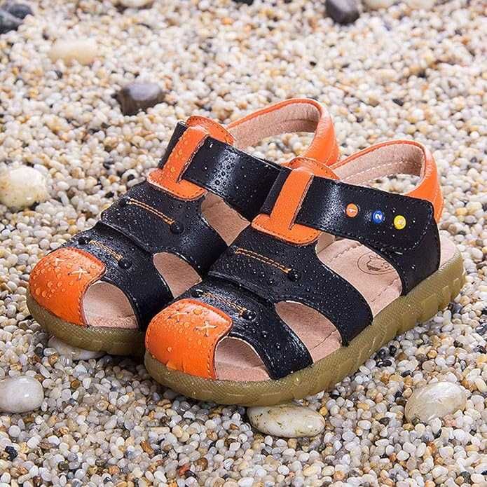 Nowe dziecięce buty skórzane / sandały / sandałki Oxford / R-28 !3233!