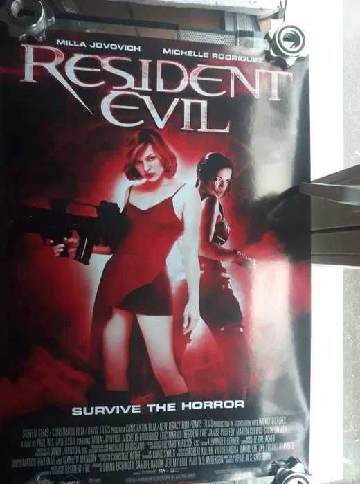 Unikat! Plakat Resident Evil