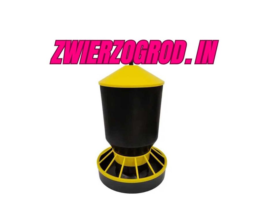 Karmidło zasypowe,  10 kg, ptaki kura gęś ** zwierzogrod.in **