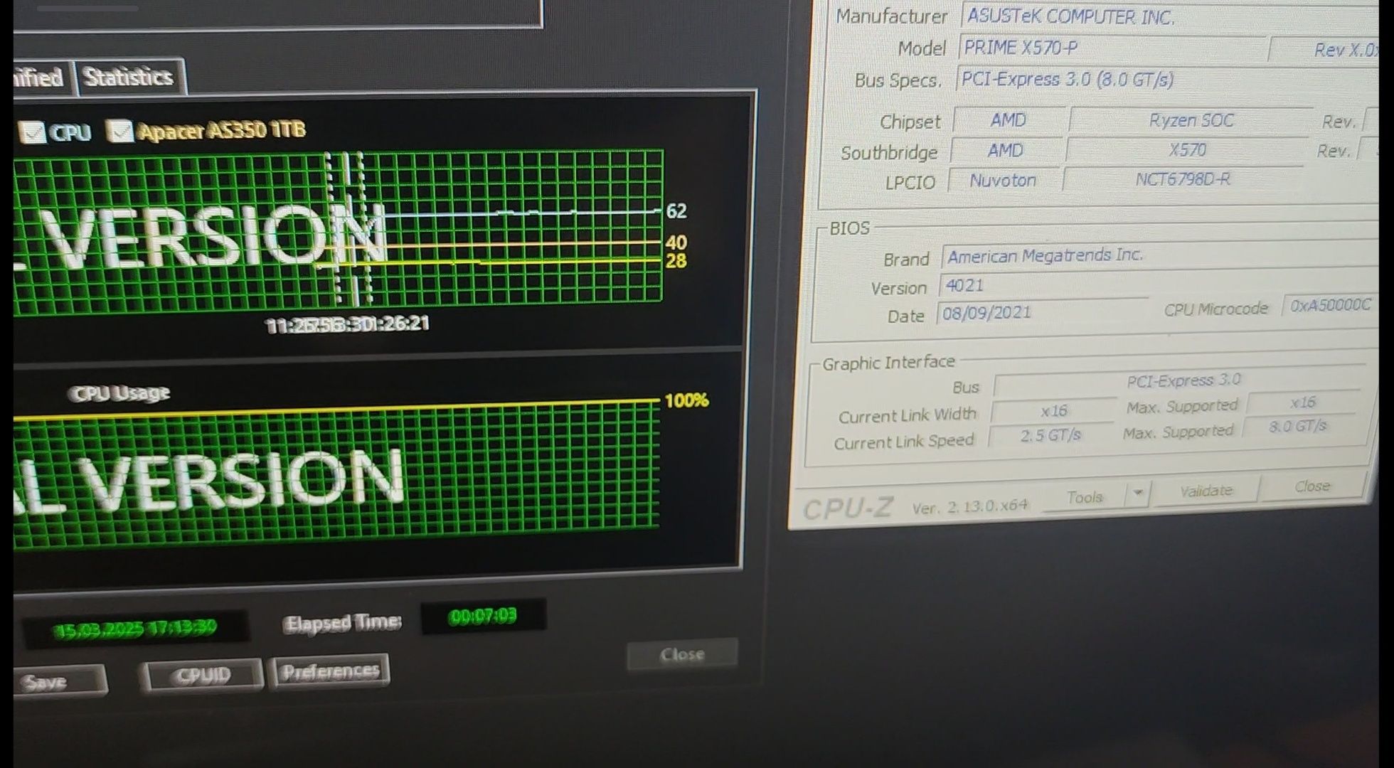 Asus prime x570-p am4