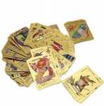 Złote Gold Karty Pokemon Metalizowane 10 szt Pikachu Saszetka metal