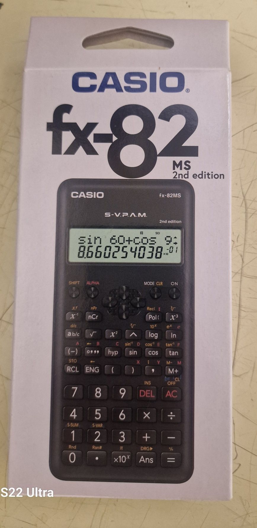 Calculadora científica Casio fx-82ms nova lacrada