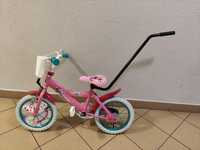 Rowerek Minnie dla dziewczynki 14 cali. Użyty 2 razy.