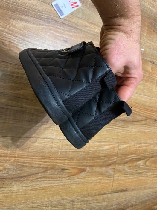 H&M кроссовки кросівки черевики  хайтопы на девочку р.33