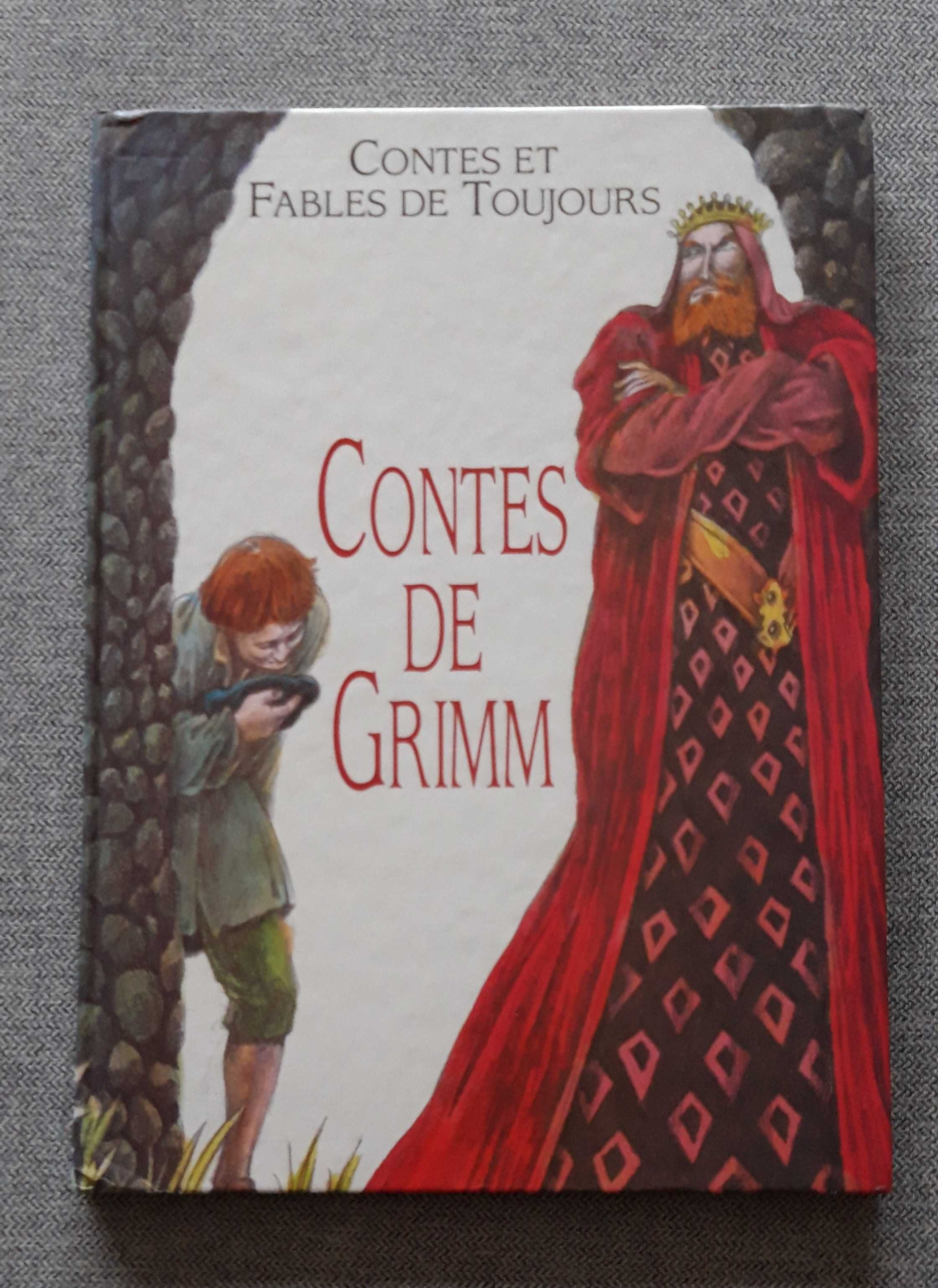 Livro em francês "Contes de Grimm"