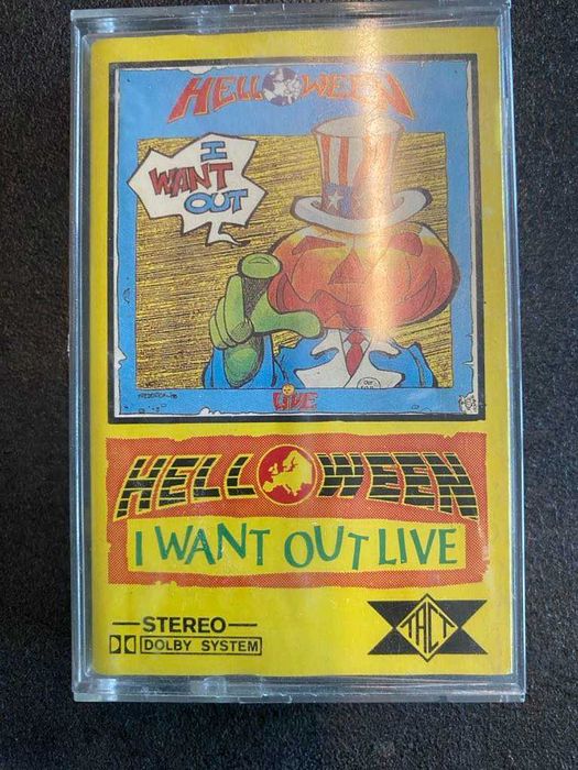 Kasety heavy metal kolekcja lata 90-e