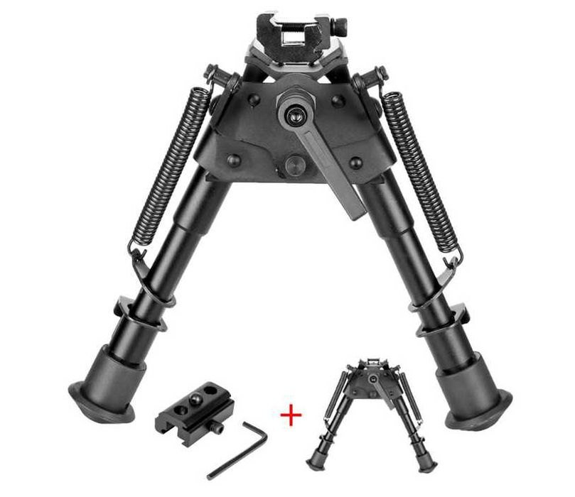 Сошки Harris-style 6-9" з качалкою (Weaver/Picatinny)