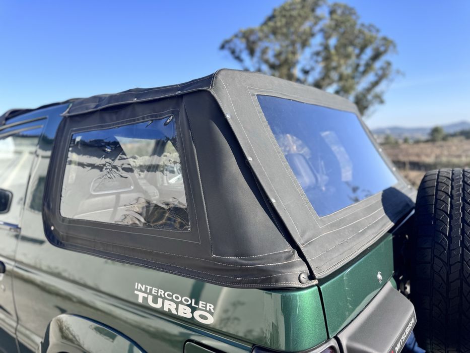 MITSHUBICHI PAJERO 2.5 td cabrio de 1992 em excelente  estado