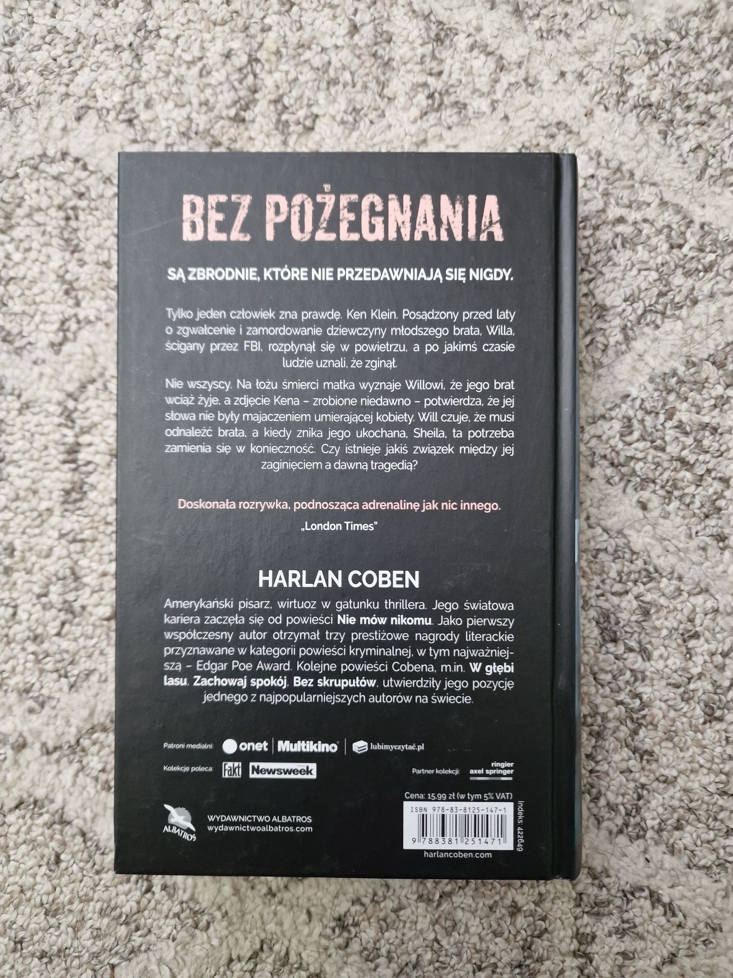 Harlan Coben "Bez Pożegnania"