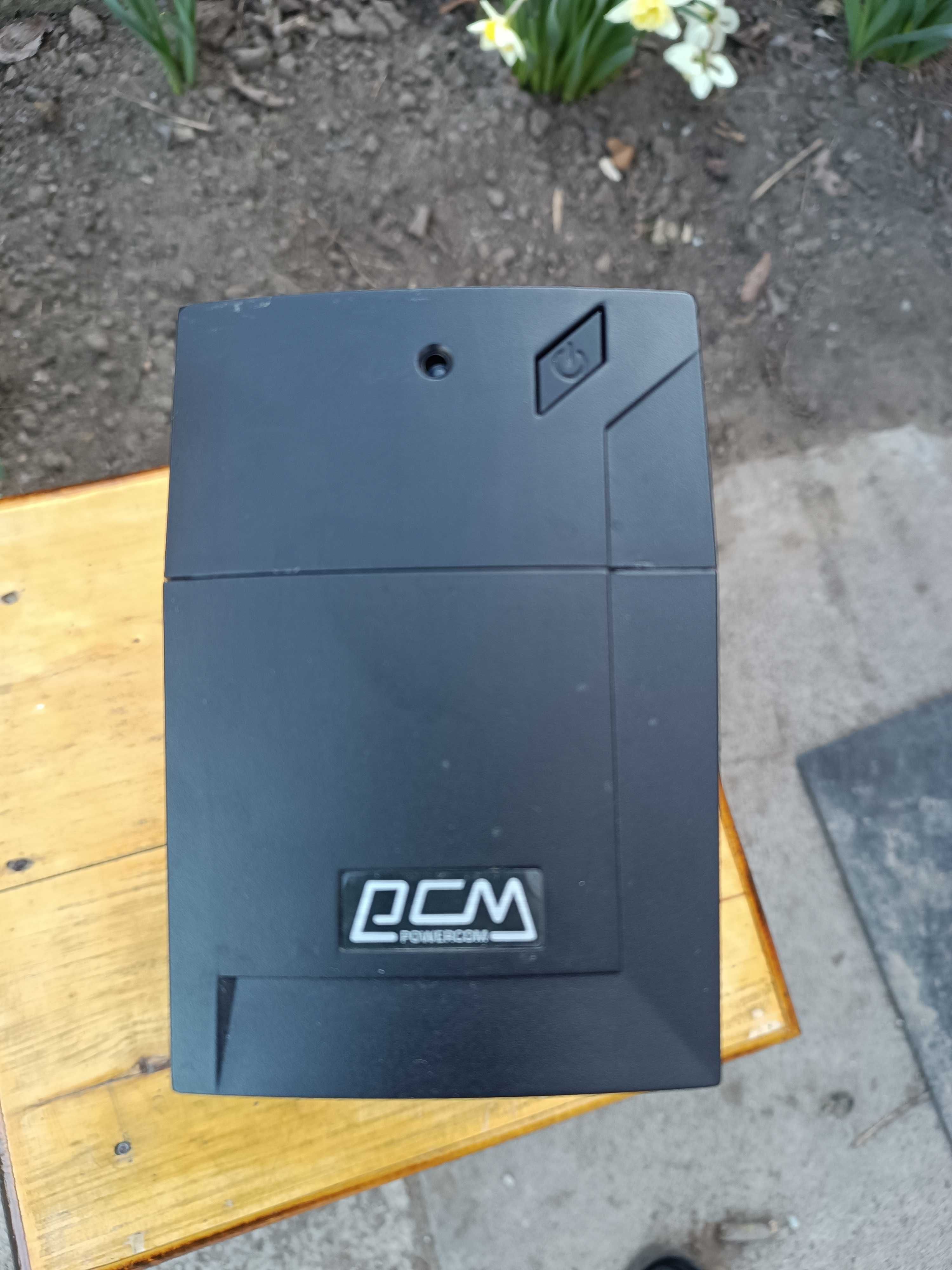 УПС Powercom RPT-600A бесперебойник ББЖ UPS ИБП
