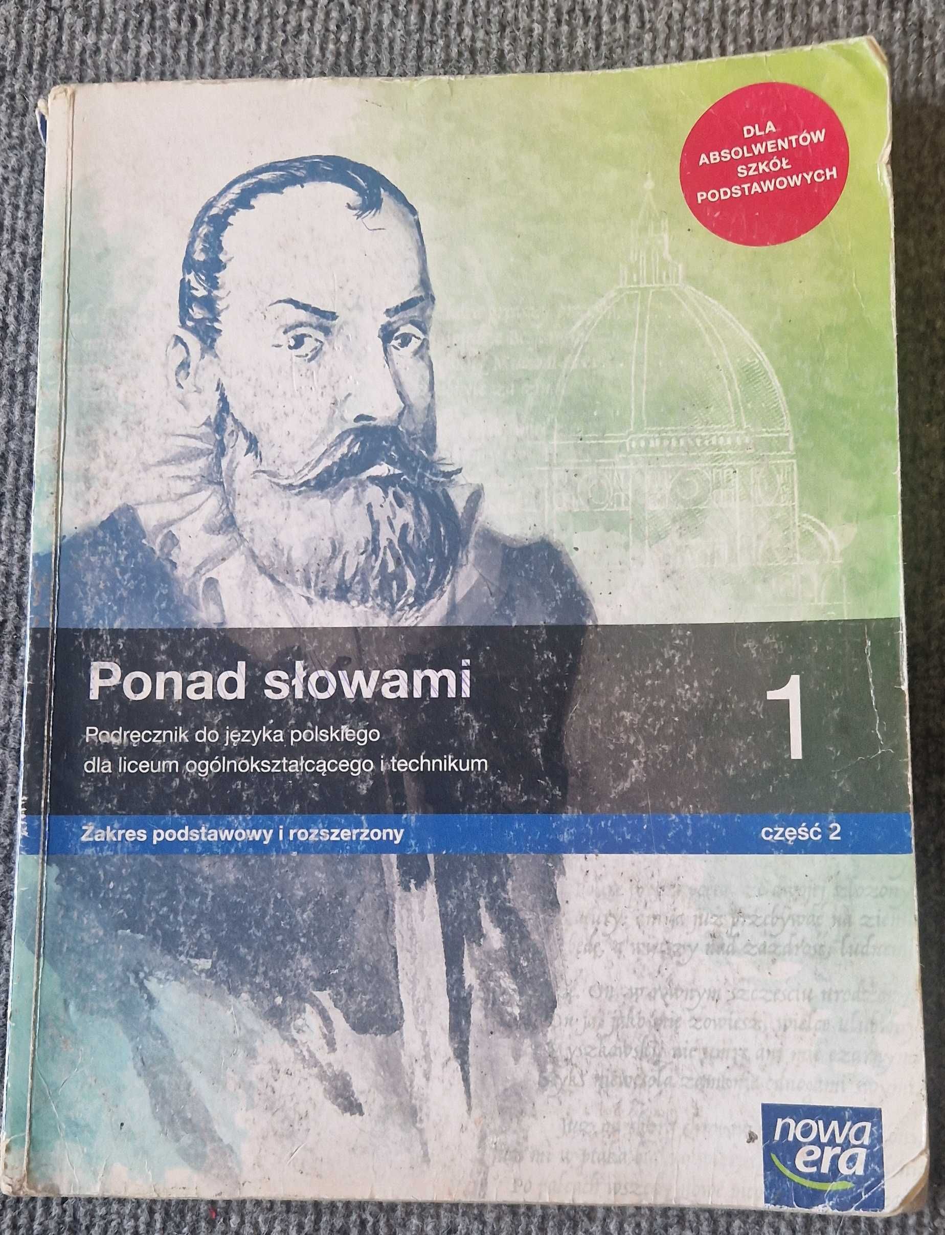 Podreczniki do klasy 1  Ponad slowami czesc 2