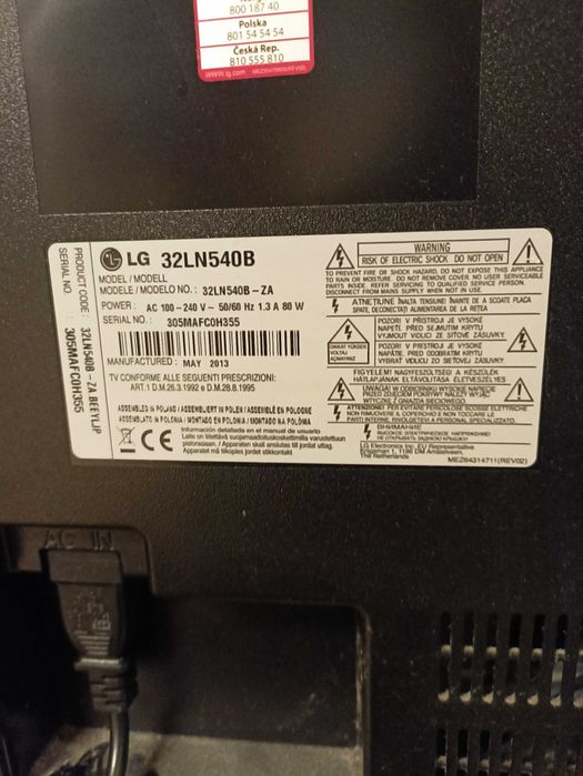 Telewizor LCD LG 32"