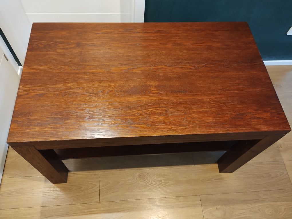 Stół dębowy z litego drewna