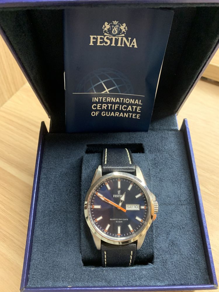 годинник чоловічий festina