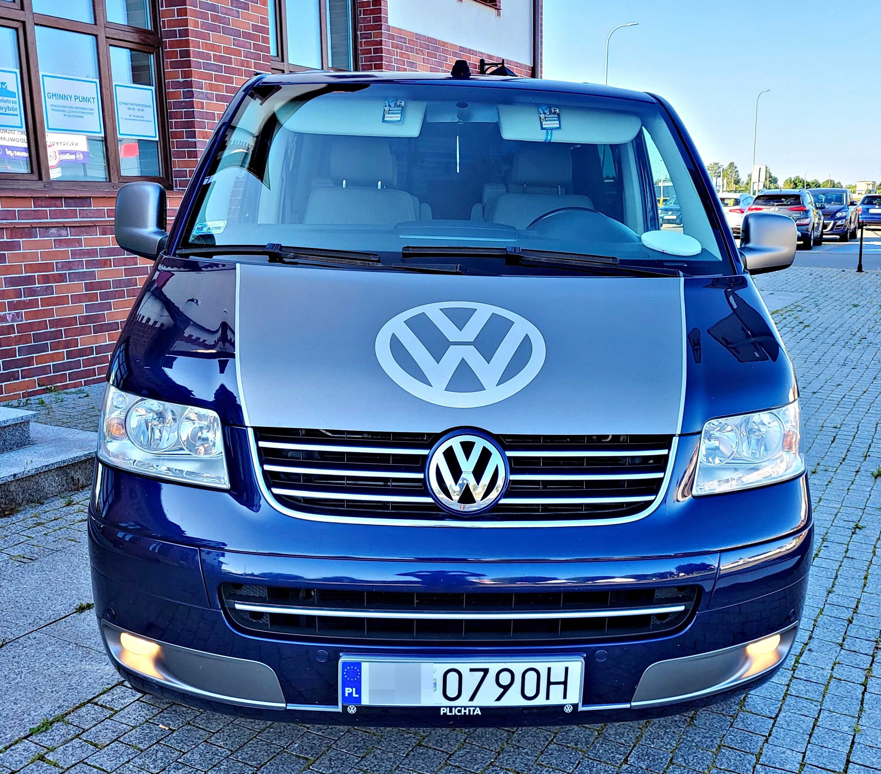 Śliczny Volkswagen Multiwan Life Alu 17 NAVI Klimatronik 7 OSOBOWY