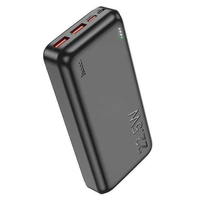 HOCO 20000mAh J101A з швидкою зарядкою QC3.0+PD; Павербанк; Power Bank