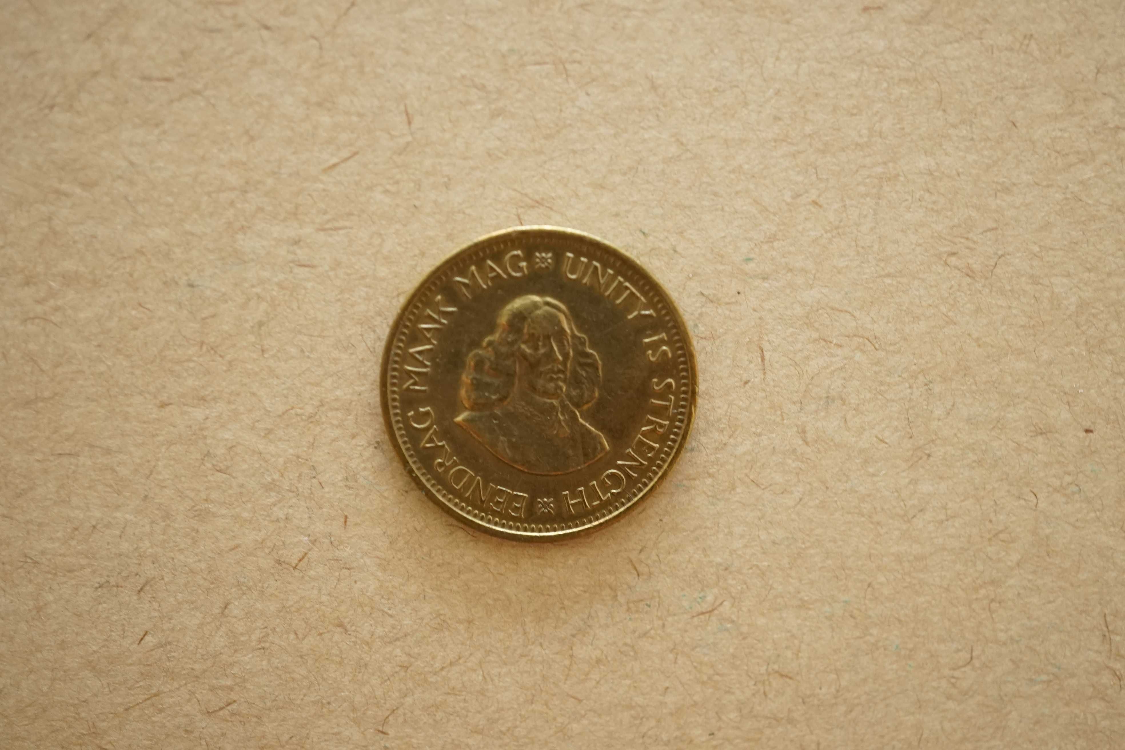 Lote 3 Moedas África do Sul 1 centavo 1961, 1 e 1/2 centavos 1962