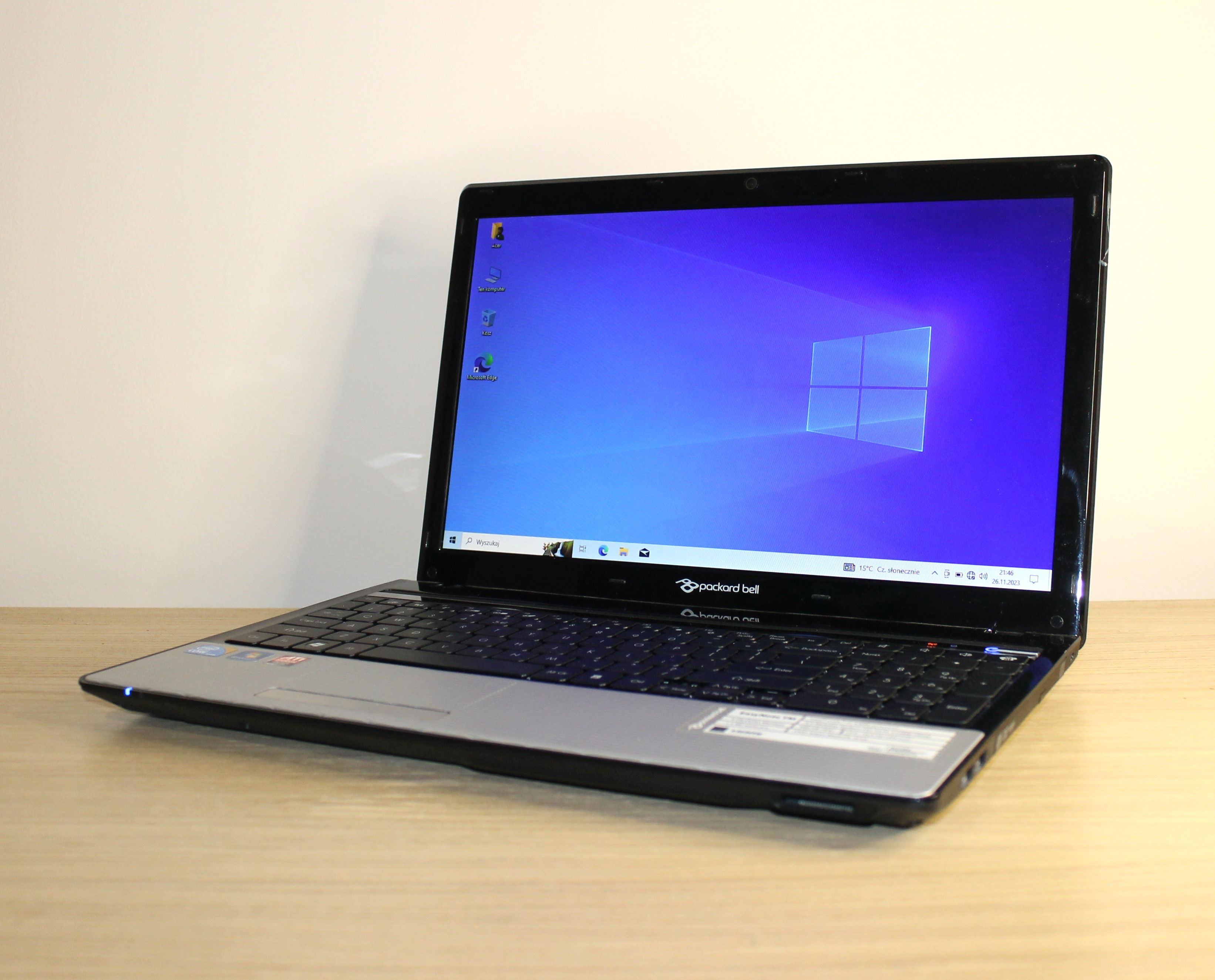 Laptop Packard Bell EasyNote TM86 I5 4Gb 120Ssd 15,6"