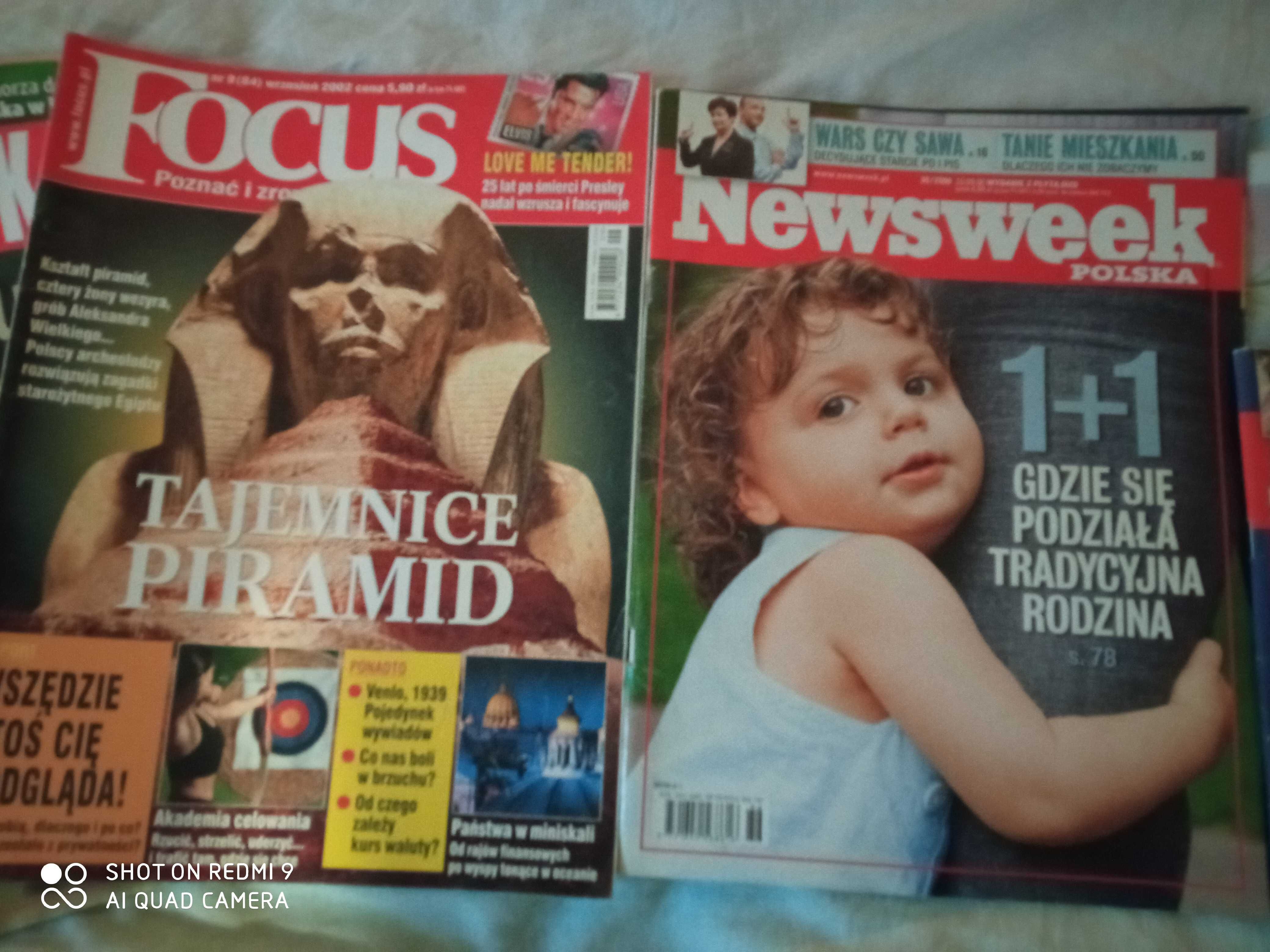 Czasopisma,Gazety Newsweek,Polityka,Forbes,Focus