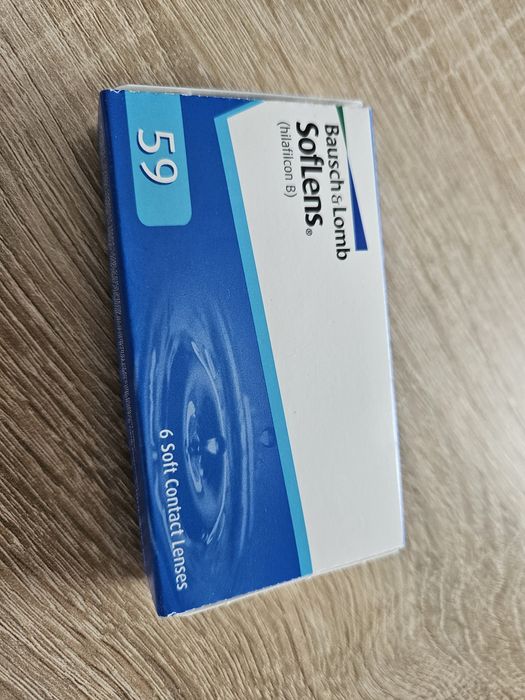 Nowe soczewki kontaktowe miesięczne -1,50 SofLens Bausch