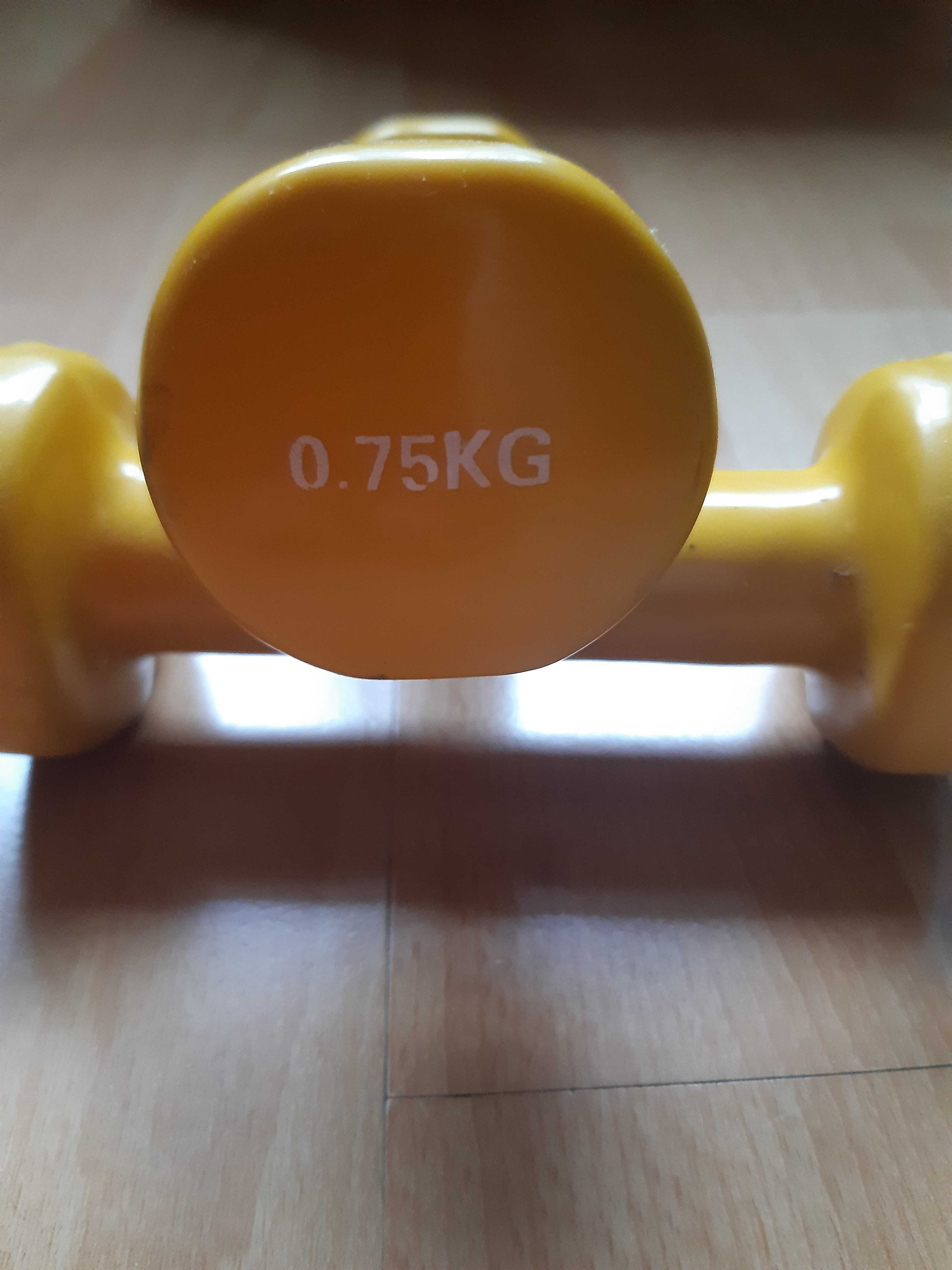 Hantle Hantelki CIĘŻARKI 2x 0.75 kg