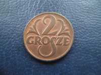 Stare monety  2 grosze 1937 2RP stan menniczy