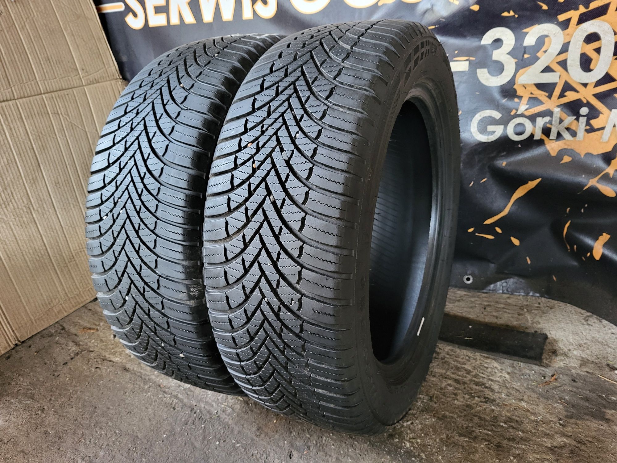 Opony wielosezonowe 195/55/16 Firestone 22rok 6,3mm