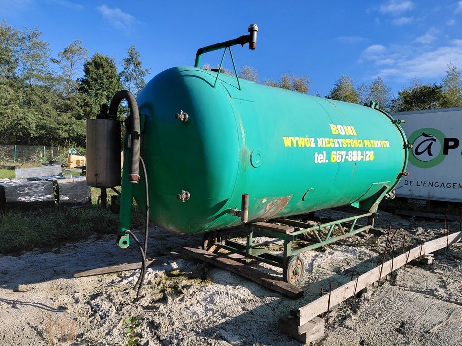 Zbiornik beczka asenizacyjna 17m3