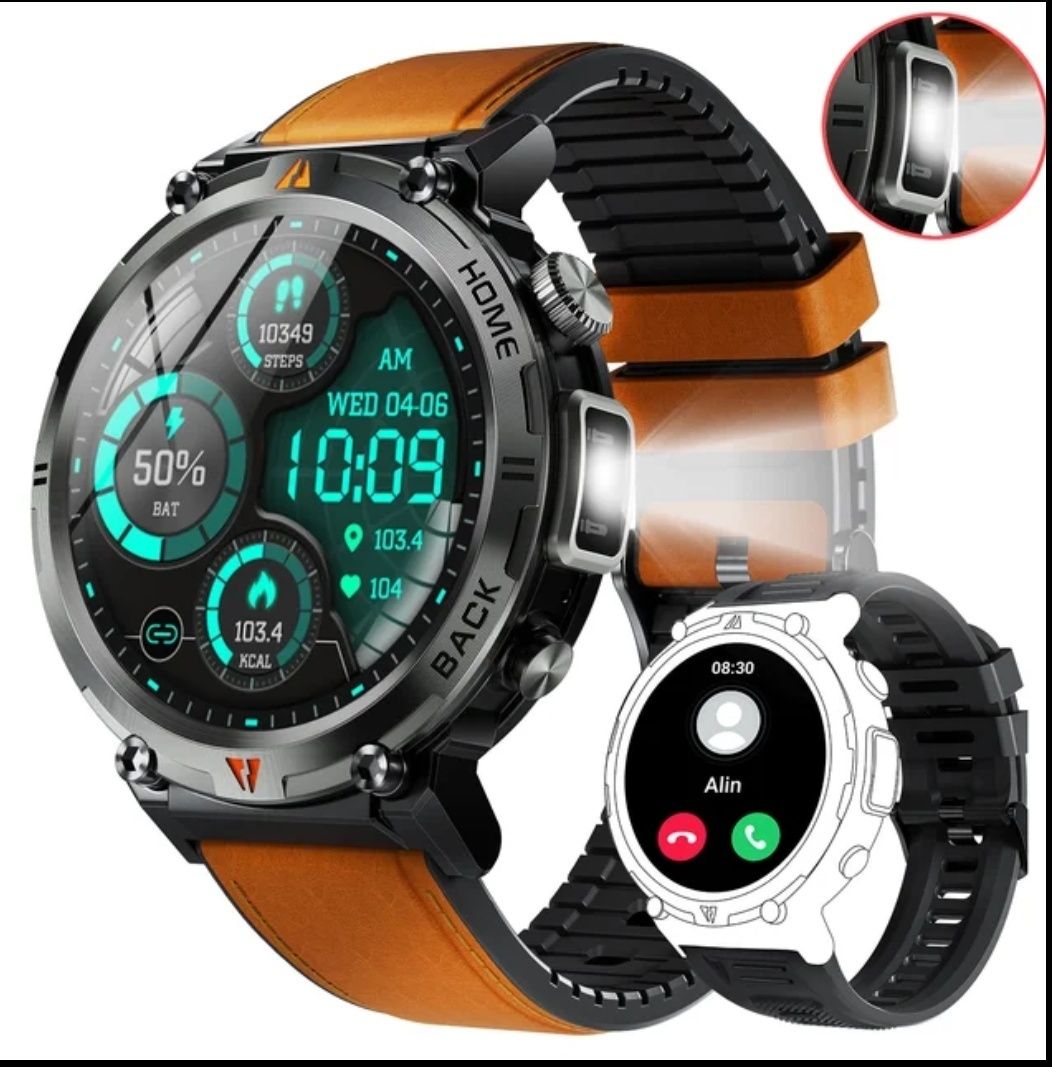 Smartwatch Militar EIIGIS KE3 - uso Táctico