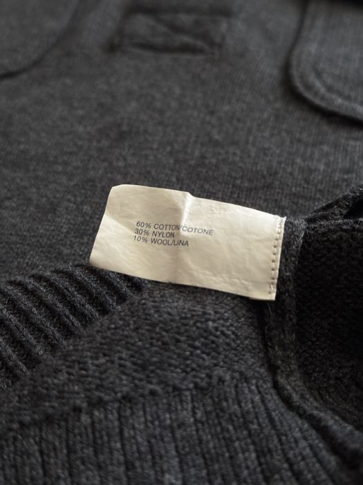 Sweter GAP z domieszka welny zapinany u gory na guziki rozmiar M