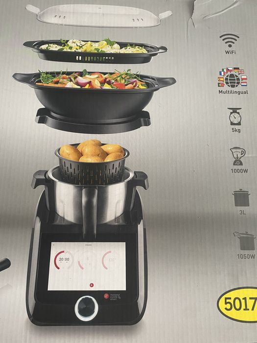Termorobot monsieur cuisine smart  czarny