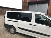 Citroen Jumpy 2007-2017 Рейлинги черные на пластиковых ножках