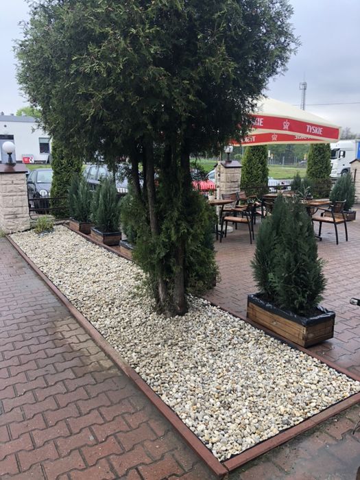 Żwir Kwarcowy Biały 32mm+ (nadziarno) inne kruszywa dekoracyjne