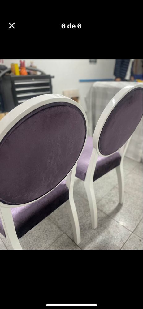 Cadeiras de sala de jantar