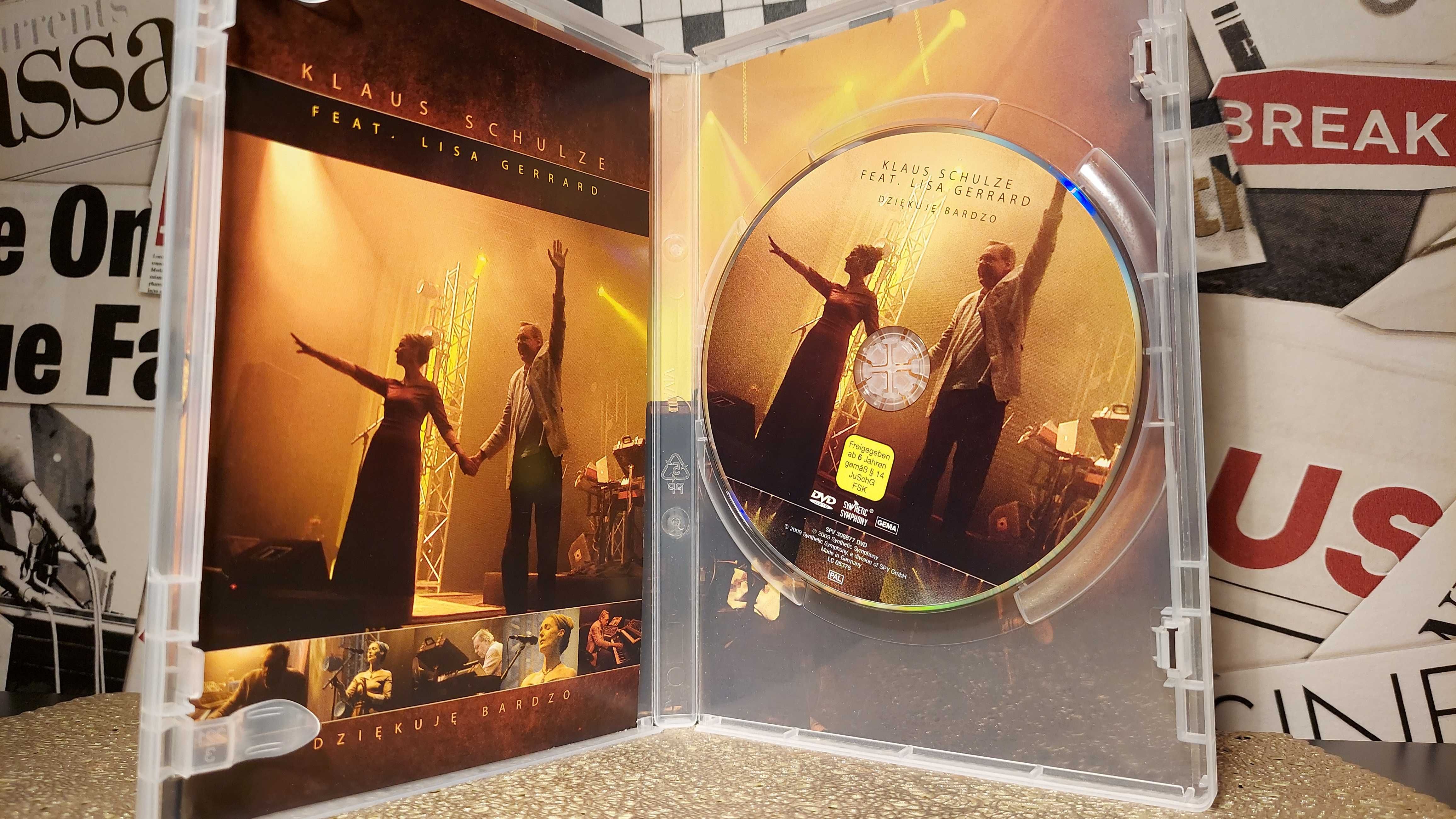 Klaus Schulze Feat. Lisa Gerrard - Dziękuję Bardzo Live Koncert na DVD