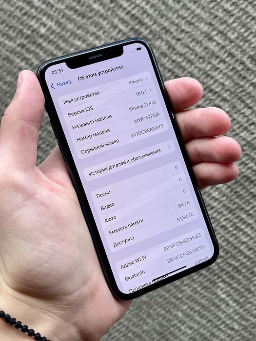 iPhone 11 Pro 64gb Green Neverlock. Идеал