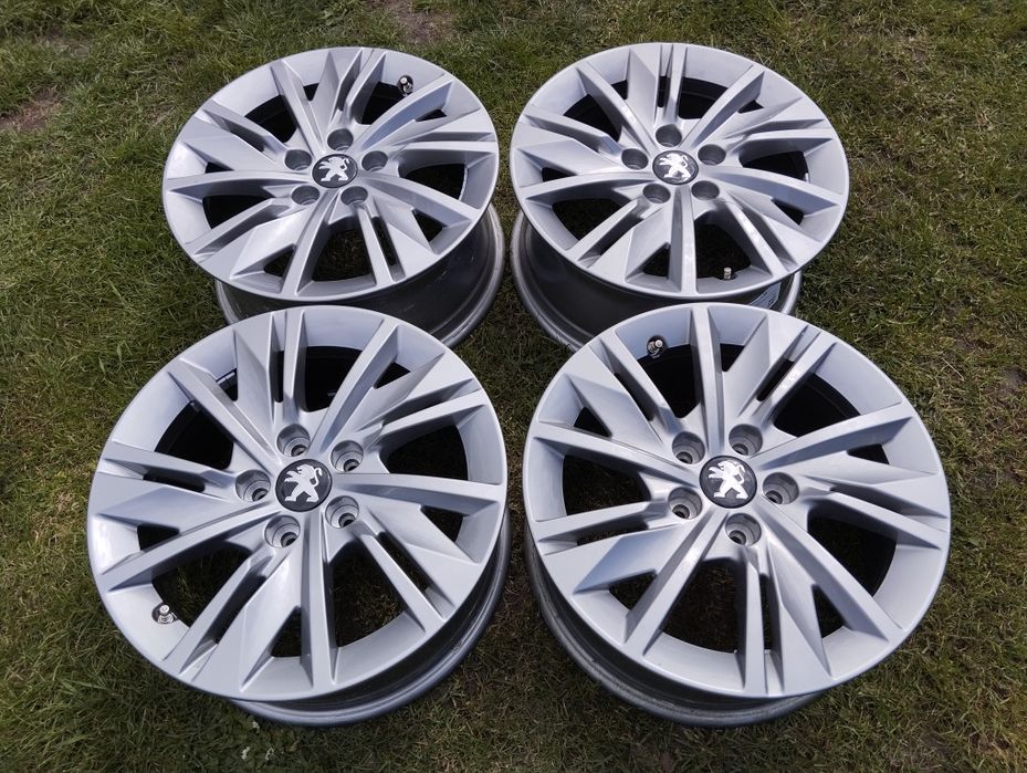 Felgi Peugeot Citroen 16" 5x108 7J ET40 65,1mm komplet demo