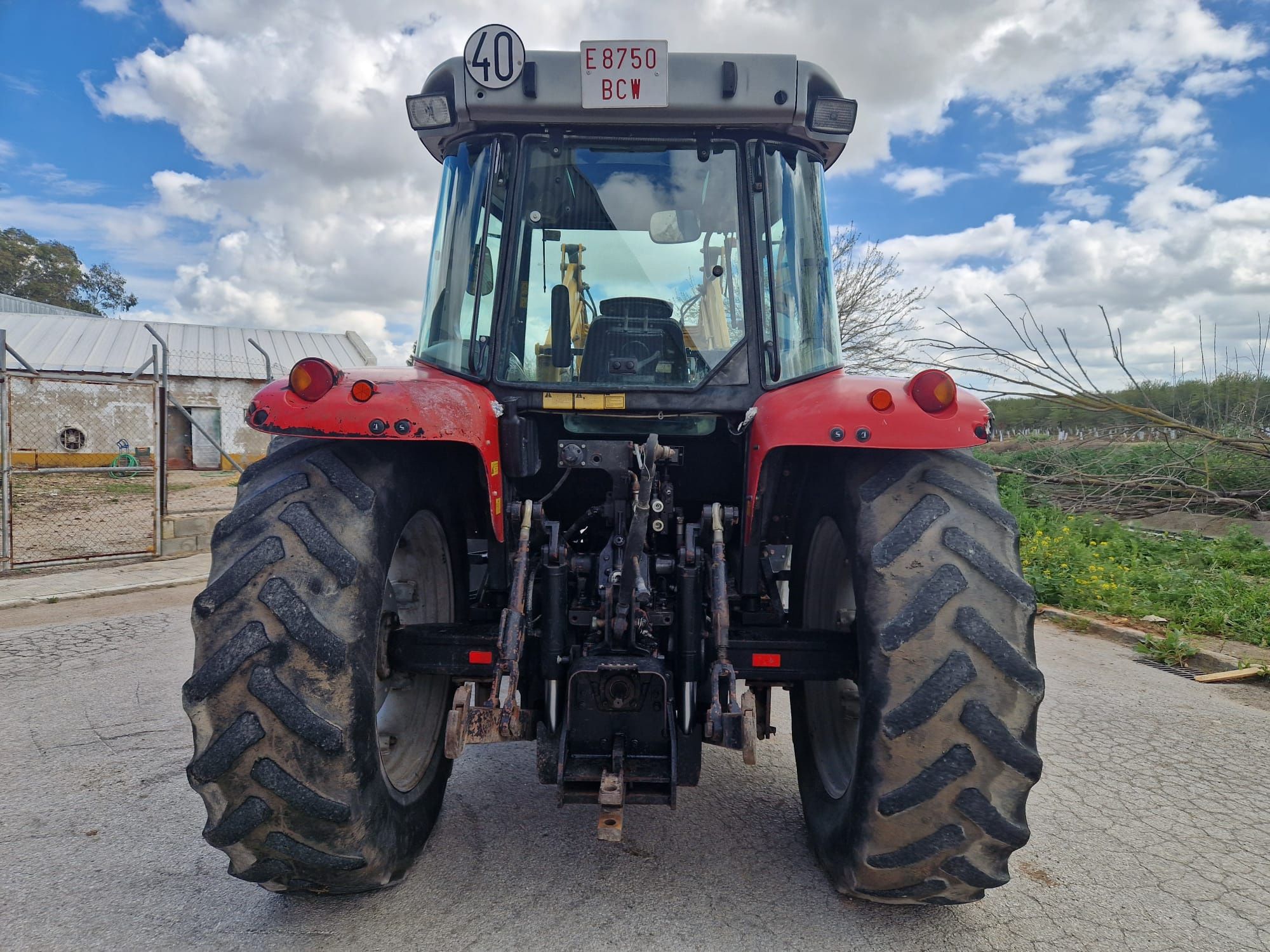 Massey Ferguson 5465 z turem łyżka super stan 2004r